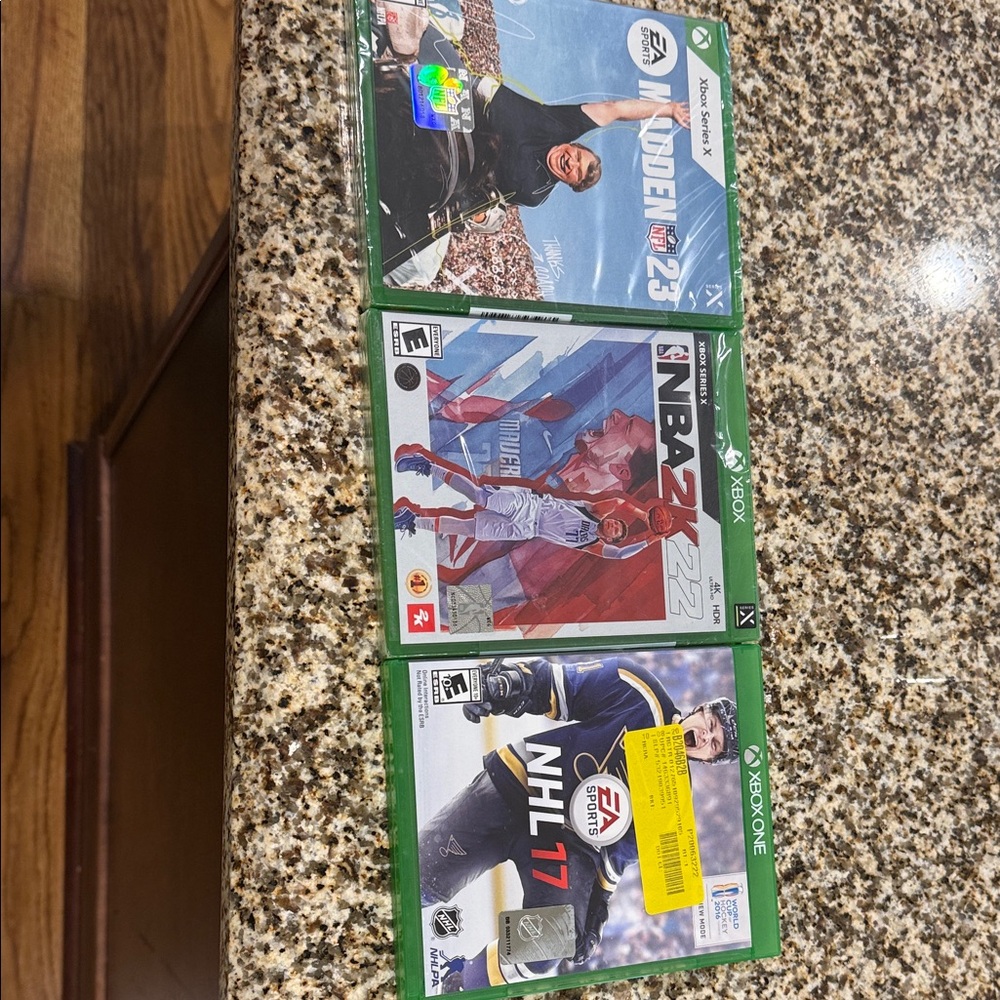 EA Sports Xbox One Video Game Bundle - Green Cases